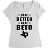 vote beto Women's Triblend Scoop T-shirt