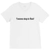 i wanna sleep in bad V-Neck Tee