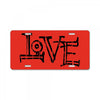 LOVE COUPLE License Plate