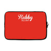 hubby since 2015 funny Laptop sleeve