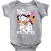 save the puppies Baby Bodysuit