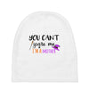 you can't scare me i'm a mother Baby Beanies