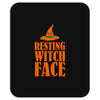 resting witch face Mousepad