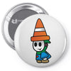 personnage super mario Pin-back button
