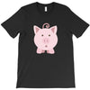 cute surprised pig pig T-Shirt