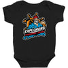 pescespada island explorers Baby Bodysuit
