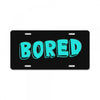 bored License Plate