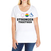 Stronger Together Ladies Curvy T-Shirt