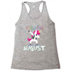 Born Unicorns-Born August Racerback Tank