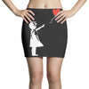 banksy style Mini Skirts
