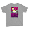 the beateggs !!! purple Youth Tee