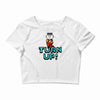 turn up Crop Top