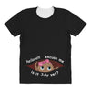 July Peeking Out Baby Girl All Over Women's T-shirt