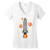apollo 11 Women's V-Neck T-Shirt