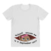 September Peeking Out Baby Girl All Over Women's T-shirt