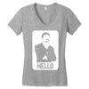 ashens hello Women's V-Neck T-Shirt