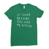 cash me outside Ladies Fitted T-Shirt