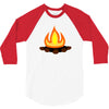 fire 3/4 Sleeve Shirt