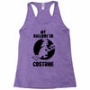 my witch halloween costume Racerback Tank