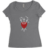 three of swords Women's Triblend Scoop T-shirt