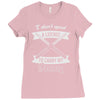 i don't need a license to carry my 9mm Ladies Fitted T-Shirt