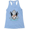 skull emblem Racerback Tank