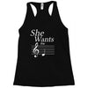 she wants the d black Racerback Tank