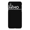 doctor who m.d   vintage retro tv show fan dr iPhoneX Case