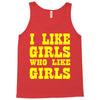 i like girls who like girls Tank Top