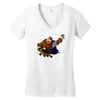 just a viking and his horse Women's V-Neck T-Shirt