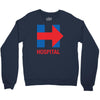 hillary hospital Crewneck Sweatshirt