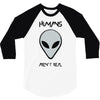 humans aren't real 3/4 Sleeve Shirt