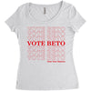 Vote Beto Women's Triblend Scoop T-shirt