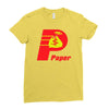 paper Ladies Fitted T-Shirt