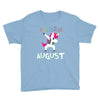 Born Unicorns-Born August Youth Tee