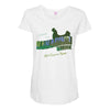greetings from kakariko village Maternity Scoop Neck T-shirt