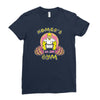 homer's gym Ladies Fitted T-Shirt