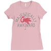 majestically awkward Ladies Fitted T-Shirt