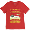 long range shooting V-Neck Tee