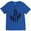 minimalistic cactus V-Neck Tee