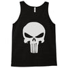 the punisher skull head Tank Top