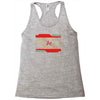 isla nublar acu Racerback Tank