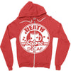 death before decaf coffee Zipper Hoodie
