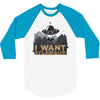 I Want To Leave 3/4 Sleeve Shirt