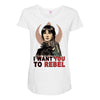 i want you to rebel Maternity Scoop Neck T-shirt