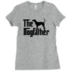 the dogfather bluetick coonhound Ladies Fitted T-Shirt