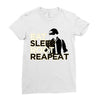 Root Pubg Ladies Fitted T-Shirt