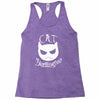 cat skellington Racerback Tank
