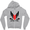 spectre (4a) Zipper Hoodie