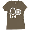 bell records Ladies Fitted T-Shirt
